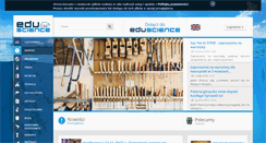 Desktop Screenshot of eduscience.pl